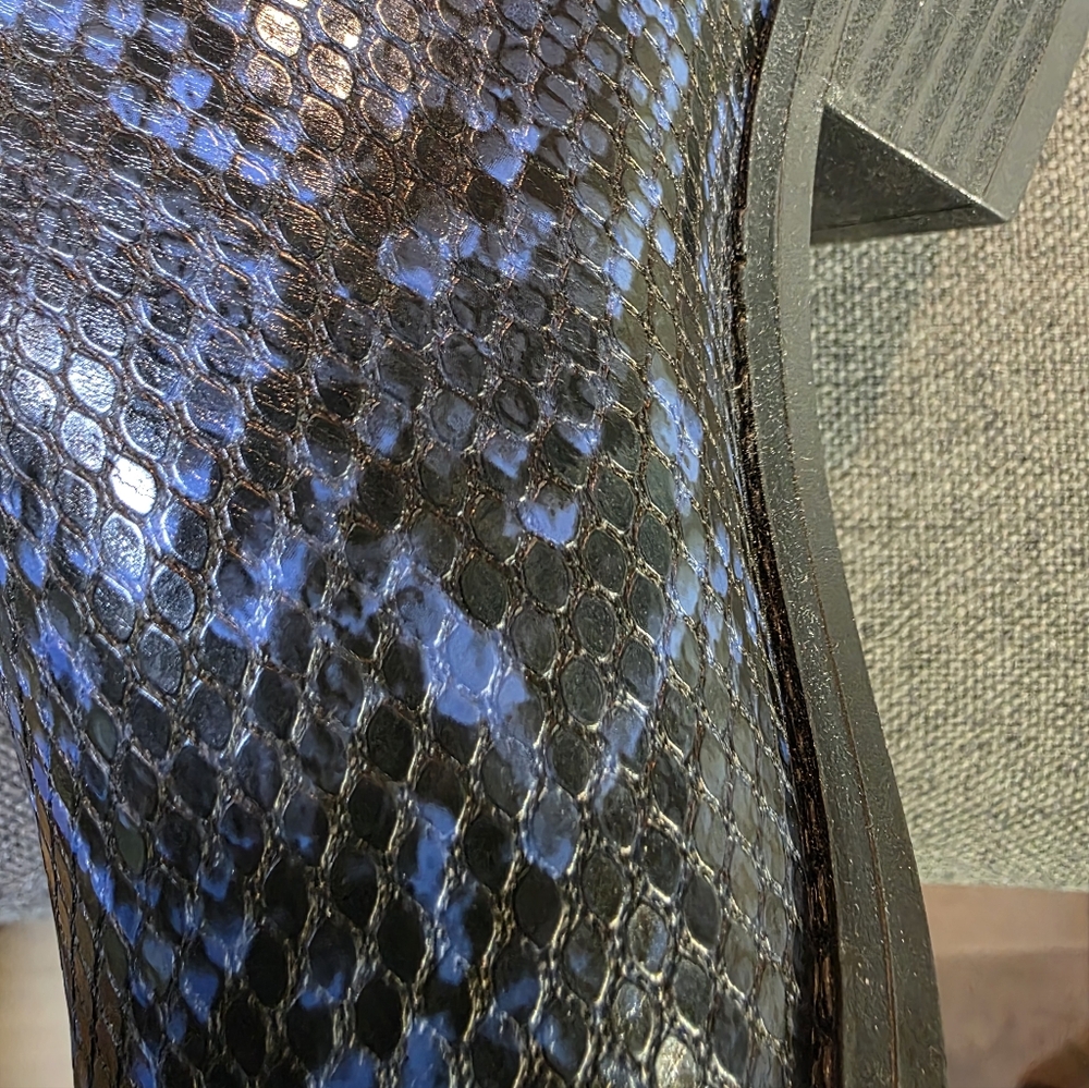 Kaari Blue Womans  Snakeskin Patterned  Shoes. Size 9 - Picture 4 of 7
